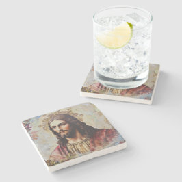 ヴィンテージ・イエス・宗教的 ストーンコースター