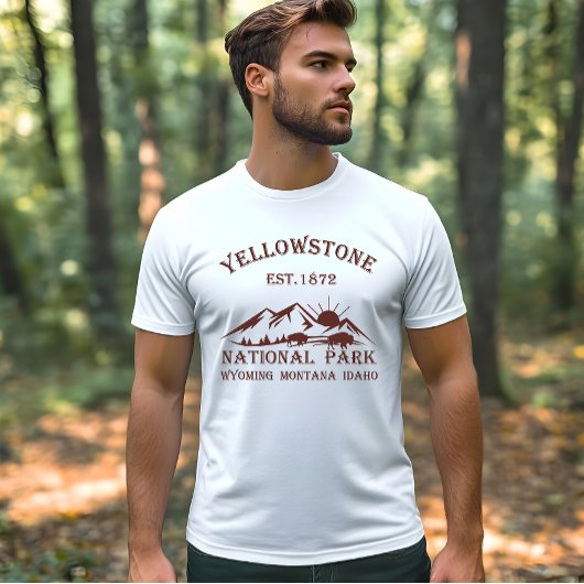 ヴィンテージ イエローストーン国立公園 Tシャツ