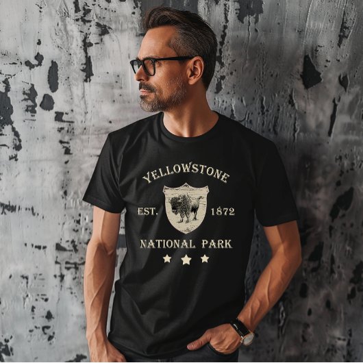 ヴィンテージ イエローストーン国立公園 Tシャツ