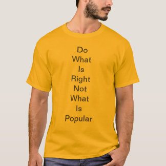 ヴィンテージ イエロー/ゴールド ことわざ Tシャツ