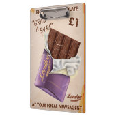 ヴィンテージ　イギリス　チョコレート　広告 クリップボード (左)