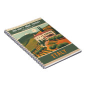 ヴィンテージ「イタリアに行く」 ノートブック (右側)