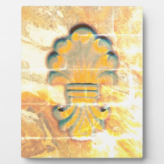 ヴィンテージ イタリアンスタイル メダリオン フォトプラーク (正面)