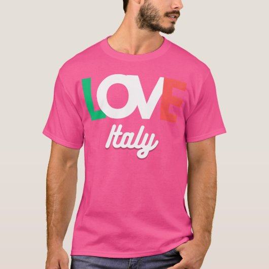 ヴィンテージ イタリア大好き Tシャツ (正面)