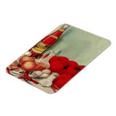 ヴィンテージ イタリア料理 トマト 玉ねぎ ピーマン ケチャップ マグネット (左側)