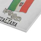ヴィンテージ イタリア 国旗 カッティングボード (角)