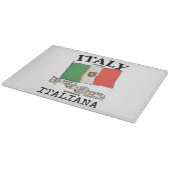 ヴィンテージ イタリア 国旗 カッティングボード (角)