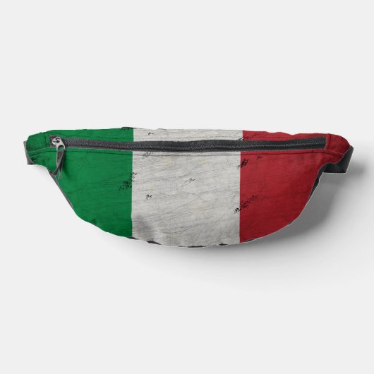 ヴィンテージ イタリア 国旗 ファニーパック (レイダウン)