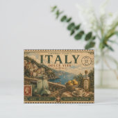 ヴィンテージ イタリア 旅行のお土産 ポストカード (スタンド正面)