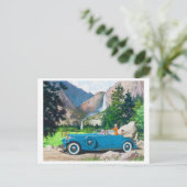 ヴィンテージ イラスト ポストカード (スタンド正面)