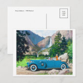 ヴィンテージ イラスト ポストカード (正面/裏面)