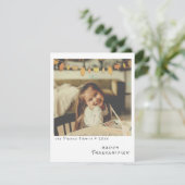 ヴィンテージ インスタントフォト オータムリーフ ガーランド付き シーズンカード (スタンド正面)