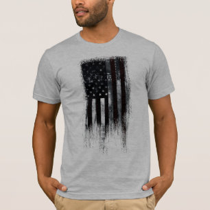 ヴィンテージ インダストリアル アメリカ国旗 Tシャツ