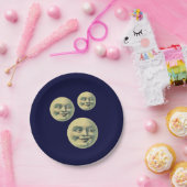 ヴィンテージ・イン・ザ・ムーン ペーパープレート (パーティー)