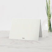 ヴィンテージ イースターのご挨拶 シーズンカード (裏面)
