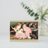 ヴィンテージ - イースターの挨拶 シーズンカード (スタンド正面)