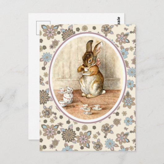 ヴィンテージ。イースターポストカード ポストカード (正面/裏面)