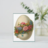 ヴィンテージ イースター エッグ ポストカード (スタンド正面)