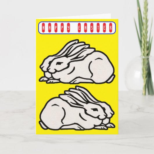 ヴィンテージ イースター カード (正面)