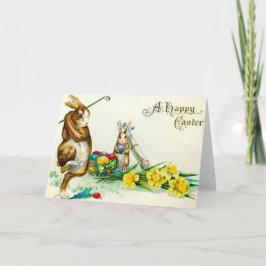 ヴィンテージ イースター グリーティング カード