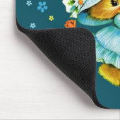 ヴィンテージ・イースター・バニー・アンド・ヒヨコ・ギフト マウスパッド (コーナー)