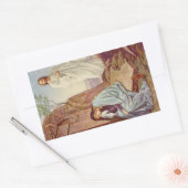 ヴィンテージ: イースター- 長方形シール (封筒)