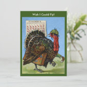 ヴィンテージ·ウィッシュ/感謝祭トルコ， ZPR 招待状 (スタンド正面)