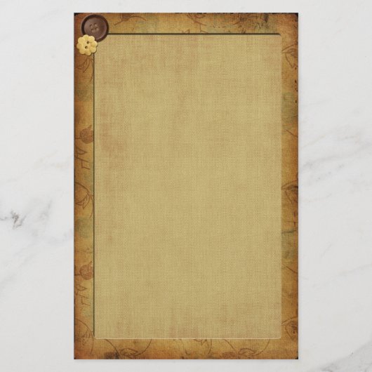 ヴィンテージ・ウィムジー・ウォールペーパー 便箋 (正面)