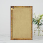 ヴィンテージ・ウィムジー・ウォールペーパー 便箋 (スタンド正面)