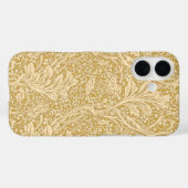 ヴィンテージ ウィリアム・モリス アルカディア ゴールド シームレス Case-Mate iPhoneケース (裏面 (横))