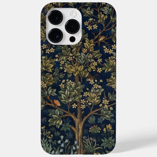 ヴィンテージ ウィリアム・モリス -生命の樹- Case-Mate iPhoneケース (裏面)