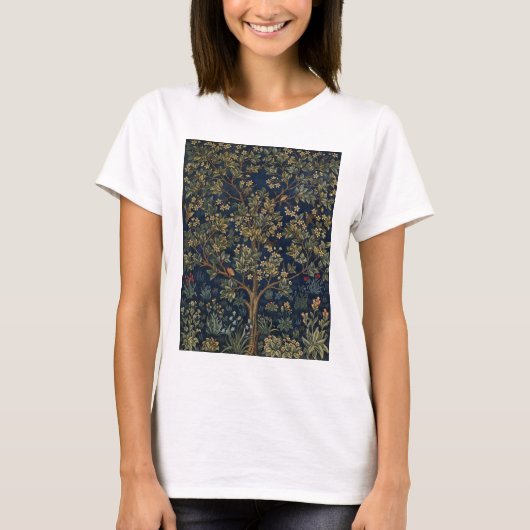 ヴィンテージ ウィリアム・モリス -生命の樹- Tシャツ (正面)