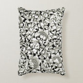 ヴィンテージ ウィリアム・モリス 装飾 テキスタイル パターン アクセントクッション (正面(垂直))