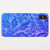 ヴィンテージ ウィリアム・モリス 青 ピンク 植物 Case-Mate iPhoneケース (裏面(横))