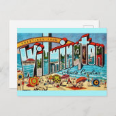 ヴィンテージ ウィルミントン ノースカロライナ州 ポストカード (正面/裏面)