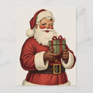 ヴィンテージ ウィンキング サンタクロース レトロ クリスマス