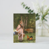 ヴィンテージ·ウィンスロー·ザ·ミルク·メイド ポストカード (スタンド正面)