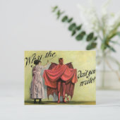 ヴィンテージ・ウィー・ザ・デビル・ダ書トゥ ポストカード (スタンド正面)