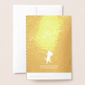 ヴィンテージ·ウェイン·キャッツ·クリスマス·パーティー·アート 箔カード (裏面封筒付き)