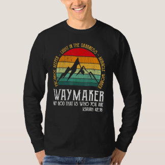 ヴィンテージ・ウェイ・メーカー・プロミス・キーパー・ミラクル・ワーカー・クリスチャン Tシャツ