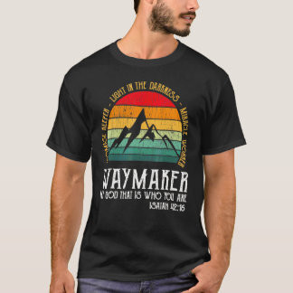 ヴィンテージ・ウェイ・メーカー・プロミス・キーパー・ミラクル・ワーカー・クリスチャン Tシャツ