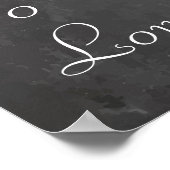 ヴィンテージ ウェディング 黒板 ゲスト着席表 ポスター (角)