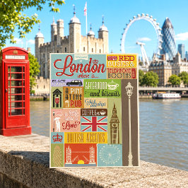 ヴィンテージ ウェルカム・トゥ・ロンドン ポストカード
