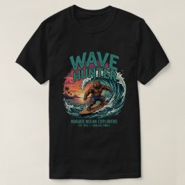 ヴィンテージ・ウェーブハンター・サーフィンビーチカリフォルニア Tシャツ