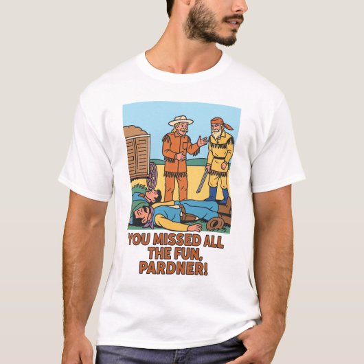 ヴィンテージ ウエスタン カートゥーン Tシャツ (正面)