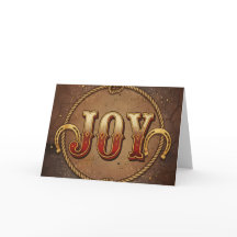 ヴィンテージ ウエスタン ジョイ クリスマス