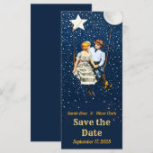 ヴィンテージ ウエスタン 映画ポスター Save the Date (正面/裏面)