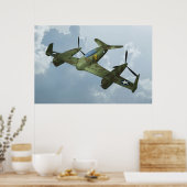 ヴィンテージ・ウォーバード飛行・軍用航空アート ポスター (キッチン)