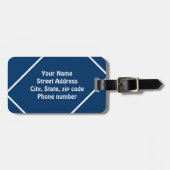 ヴィンテージ・ウォーバード飛行・軍用航空アート ラゲッジタグ (正面横)