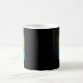 ヴィンテージ ウクライナ ウクライナ国旗 誇り 10  コーヒーマグカップ (中央)
